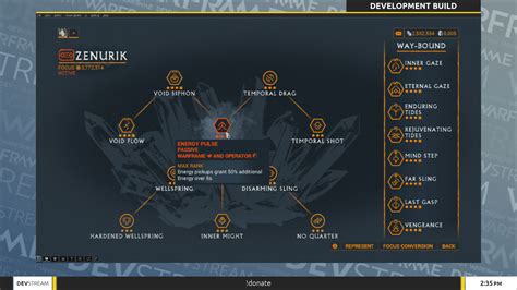 warframe focus|Focus/Zenurik .